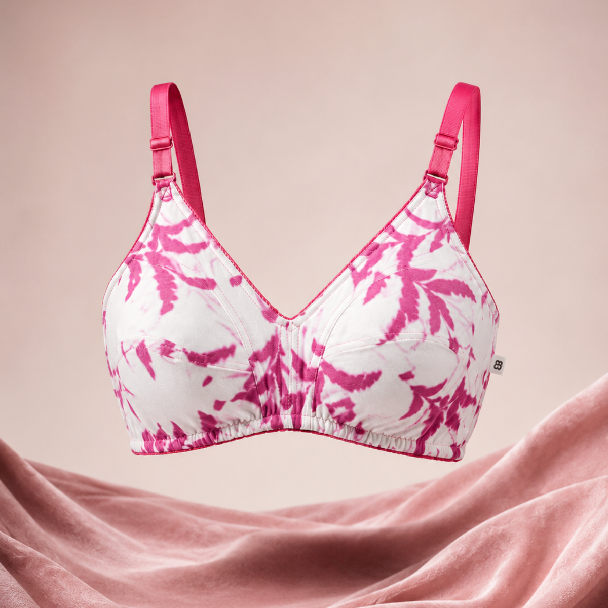 print Cotton Non-Padded Bras  Pack of 5