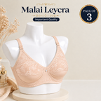 Premium Malai Lycra Non-Padded Bra – Soft Comfort & Flexible Fit | Multiple Colors