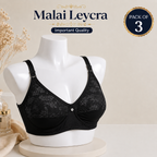 Premium Malai Lycra Non-Padded Bra – Soft Comfort & Flexible Fit | Multiple Colors