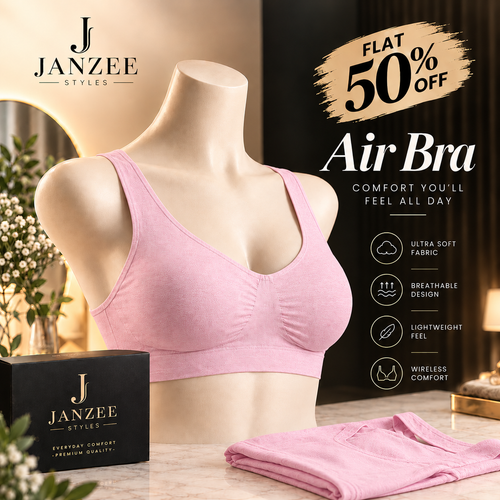 Air Bra – Ultra-Lightweight Comfort Bra | Pack of 2