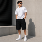Men's Premium Cotton Three Quarter Shorts | Relaxed Fit