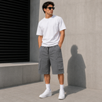 Men's Premium Cotton Three Quarter Shorts | Relaxed Fit