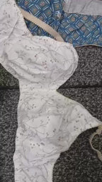 print Cotton Non-Padded Bras  Pack of 5